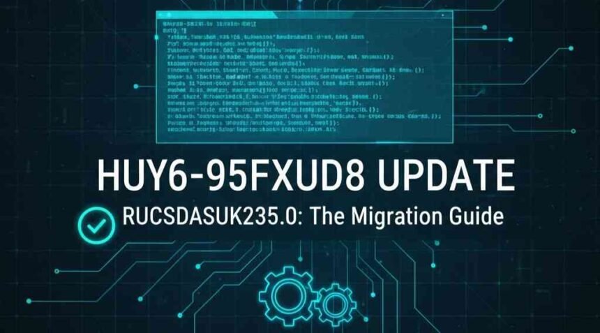 About huy6-95fxud8 update should I use rucsdasuk235.0